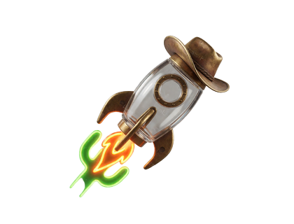 Crash Rocket Icon f&uuml;r schnelle Lizaro Casino Instant Games