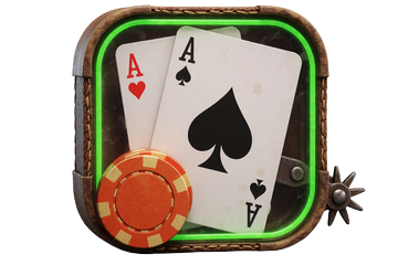 Western Blackjack Karten Icon f&uuml;r Live Blackjack im Lizaro Live Casino