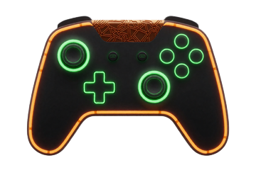 Neon Controller Icon f&uuml;r Lizaro E-Sports Sportwetten