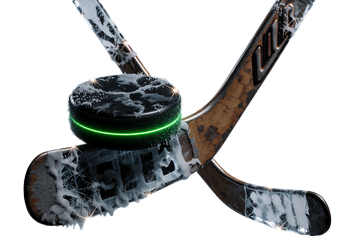 Eiserner Hockeyschl&auml;ger als Icon f&uuml;r Lizaro Eishockey Wetten